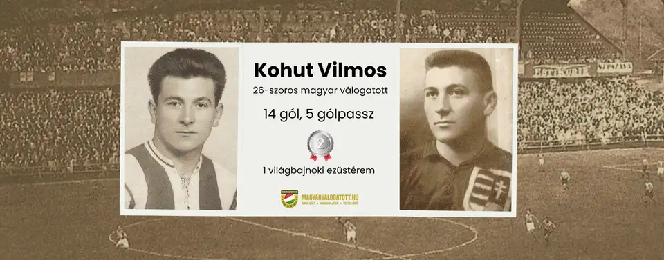 120 éve született a kiváló balszélső, Kohut Vilmos